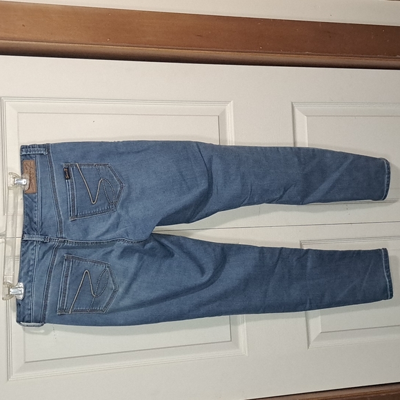Seven7 5-pocket skinny denim jeans - size 10 - Picture 3 of 6